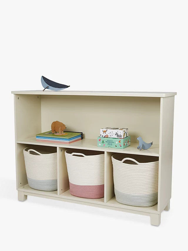 Blake Storage Shelf Unit- Oatmeal