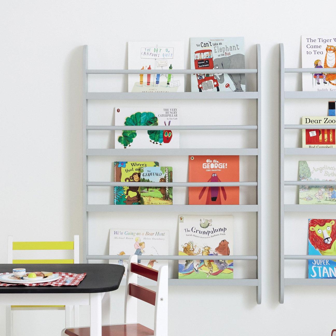 Greenaway Gallery Bookcase Cloud Grey