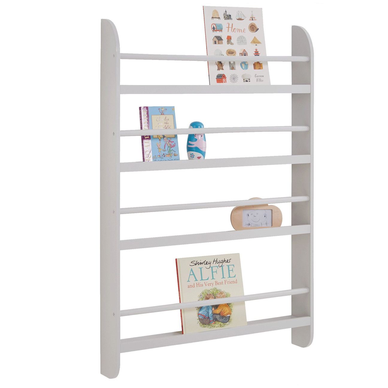 Greenaway Gallery Bookcase Cloud Grey