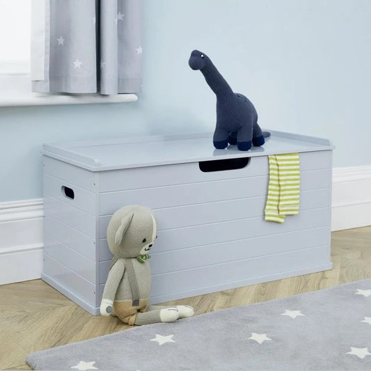 Large Classic Toy Box- Grey