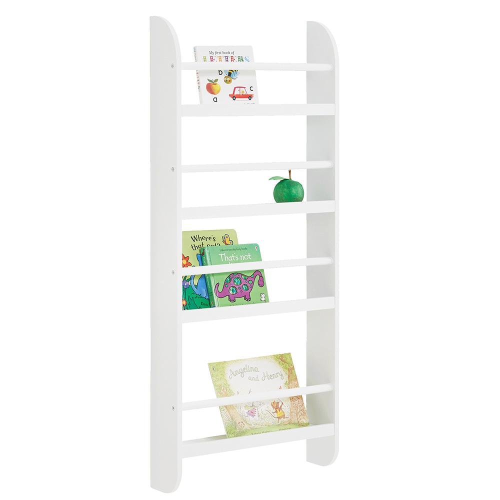 Narrow Greenaway Bookcase- White