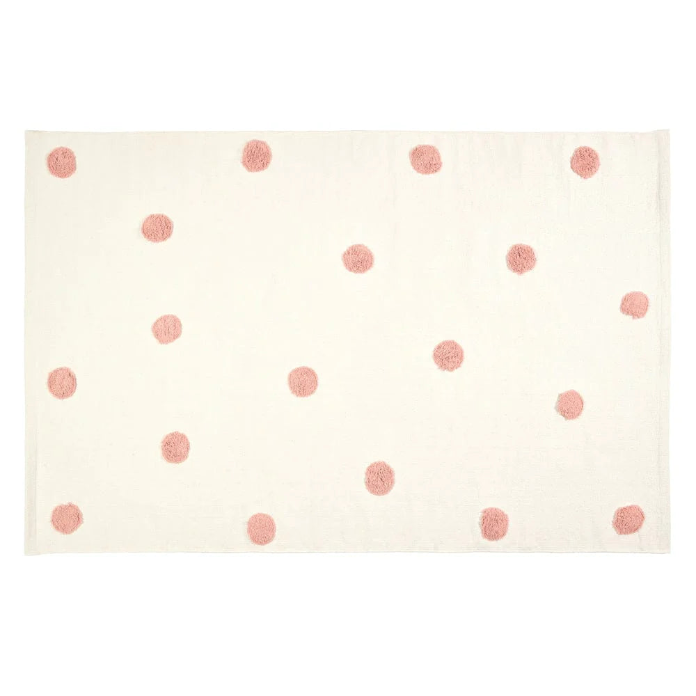 Pink Spot Rug 180 x 120